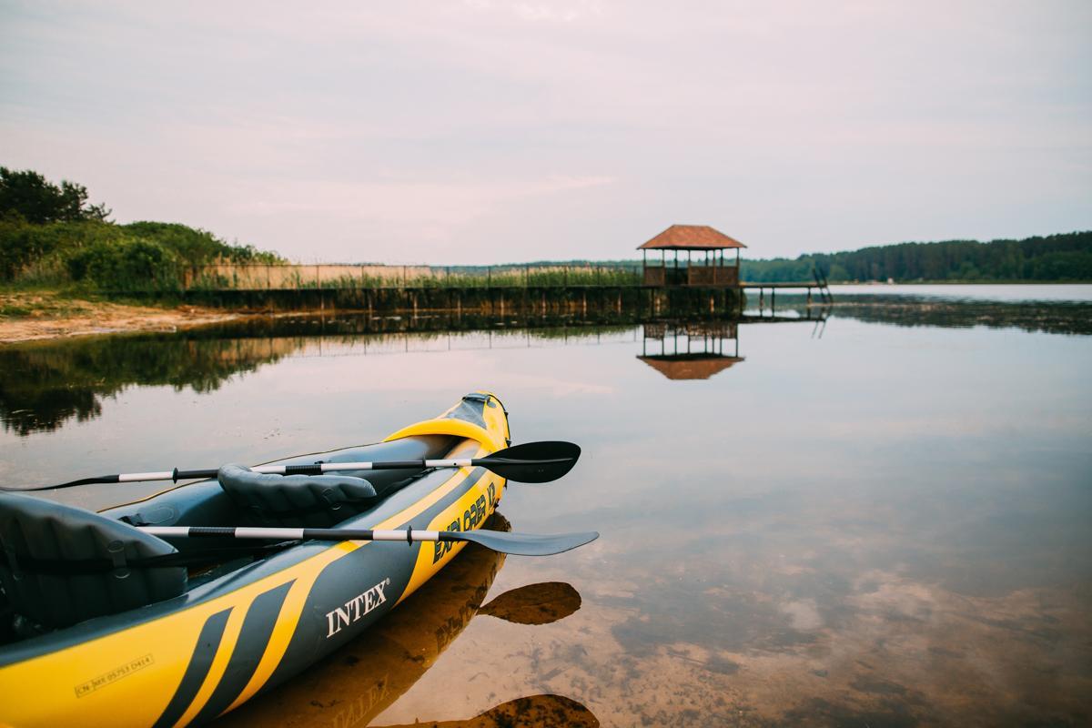 Duck Lake Villa Polatsk Luaran gambar